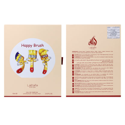 Lattafa Happy Brush 2.5 Oz Edp Kids