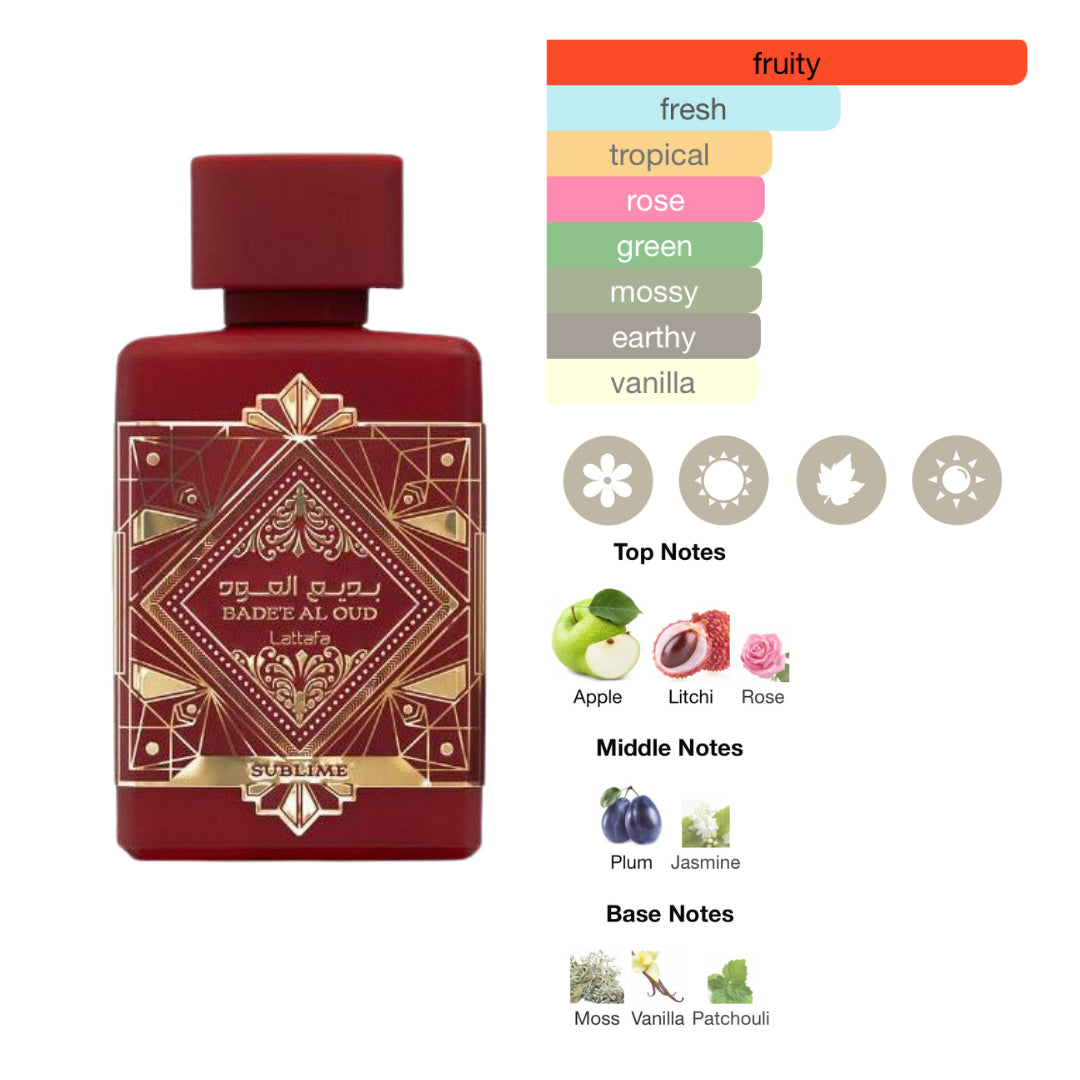 Lattafa Set Badee Al Oud Collection 0.16 Oz Edp Unisex