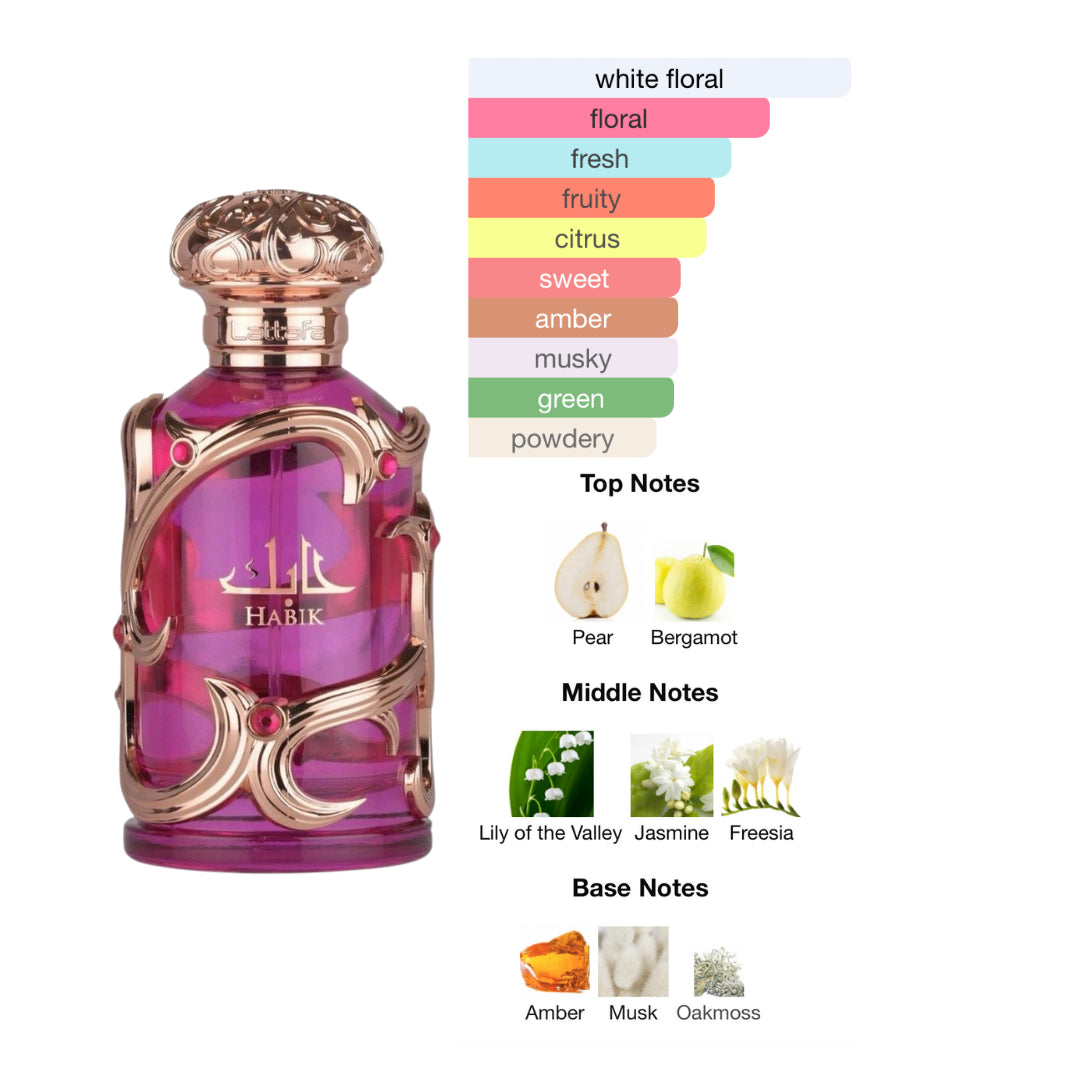 Lattafa Habik 3.4 Oz Edp Women