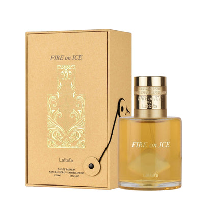 Lattafa Fire On Ice 4.5 Oz Edp Men