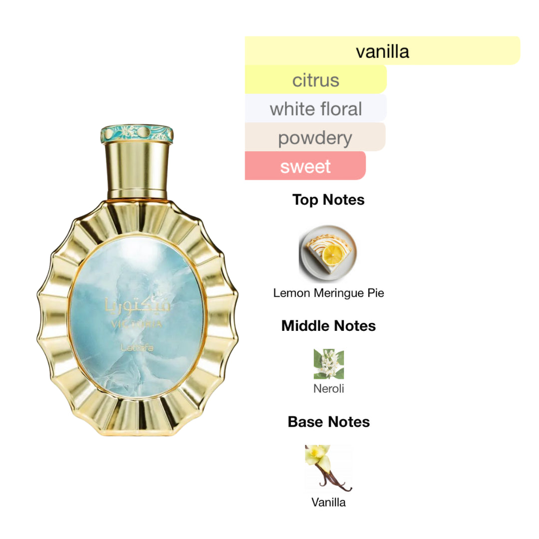 Lattafa Victoria 3.4 Oz EDP for Women