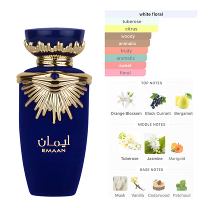 Lattafa Emaan 3.4 Oz EDP for Men
