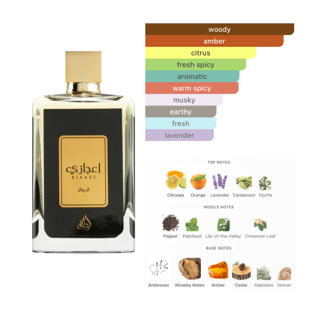 Lattafa Ejaazi 3.4 Oz Edp Unisex