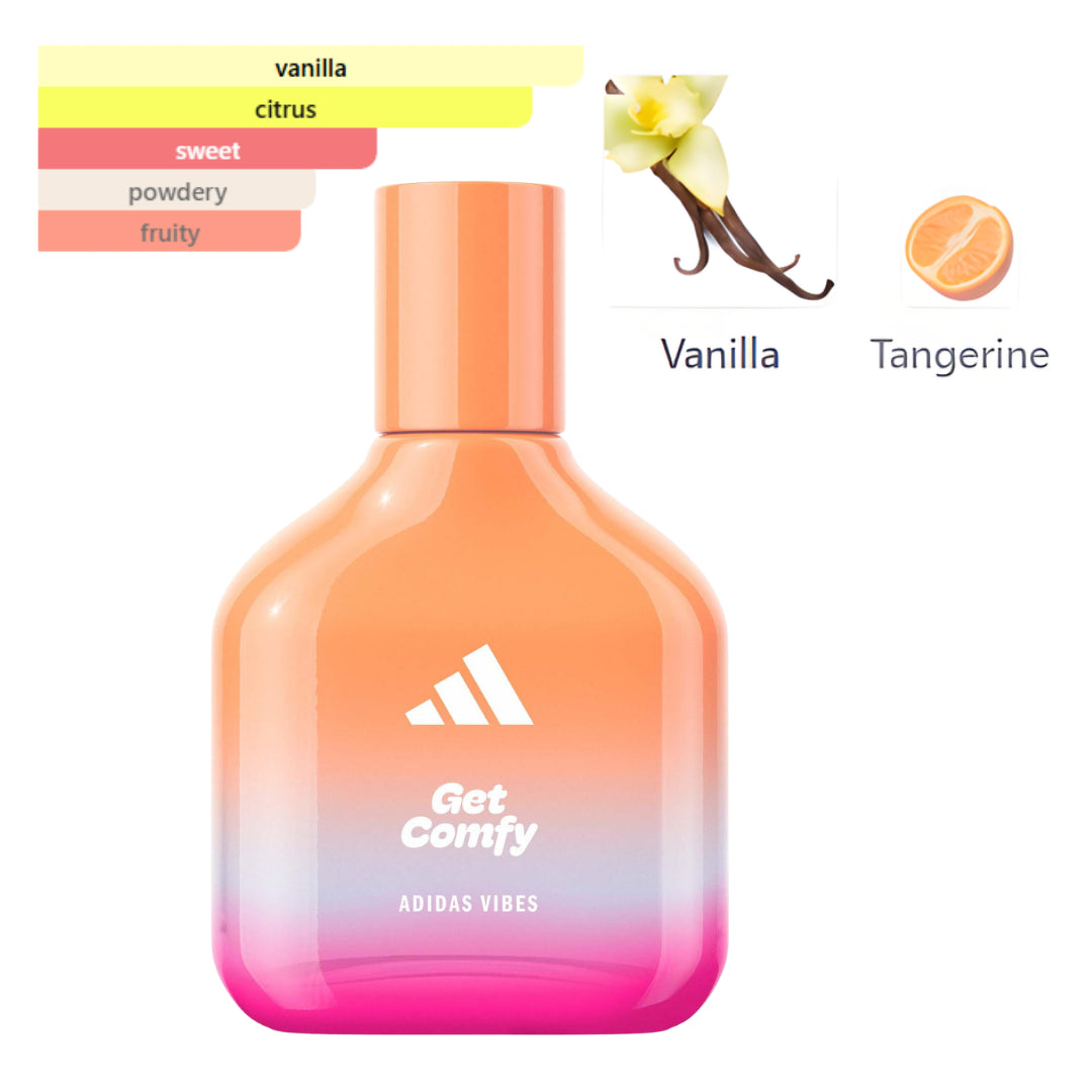 Adidas Vibes Get Comfy 3.4 Oz Edp Unisex