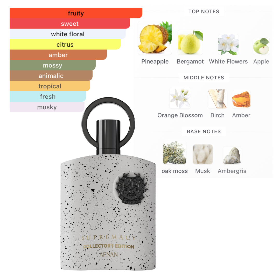 Afnan Supremacy Collector's Edition 3.4 Oz Edp Men