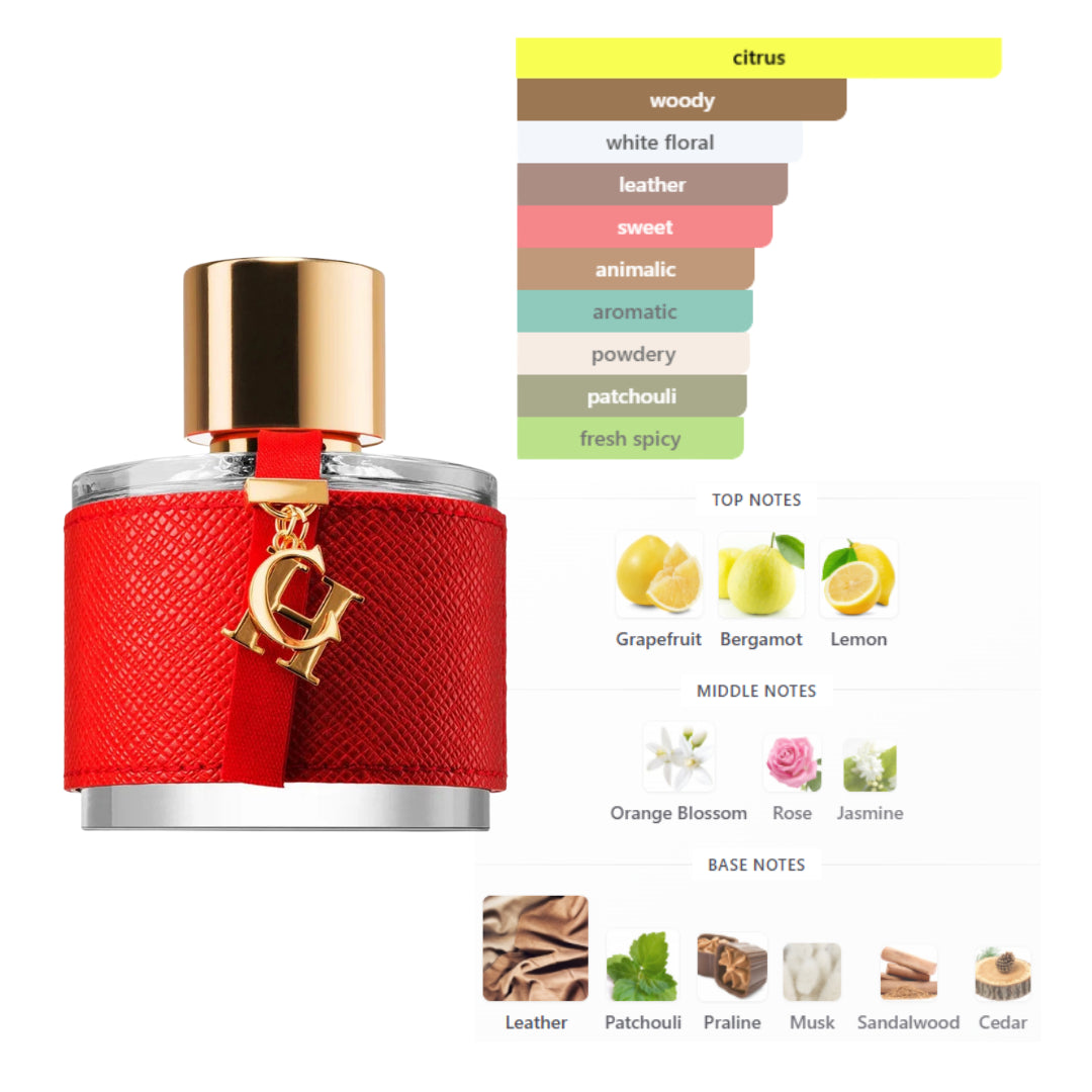 Carolina Herrera Ch 3.4 Oz Edt Women