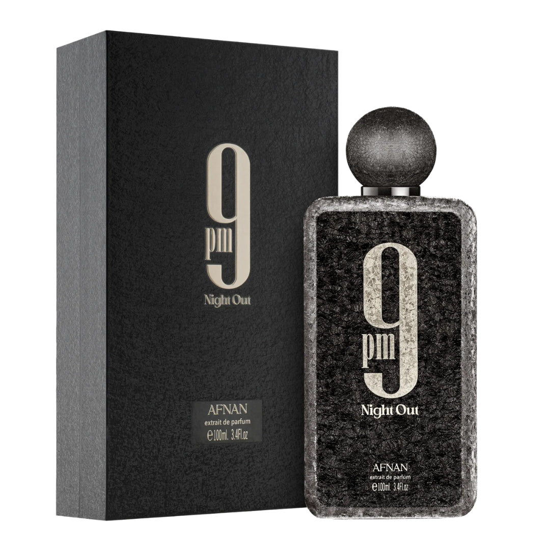 Afnan 9 Pm Night Out Extrait de Parfum 3.4 Oz Unisex