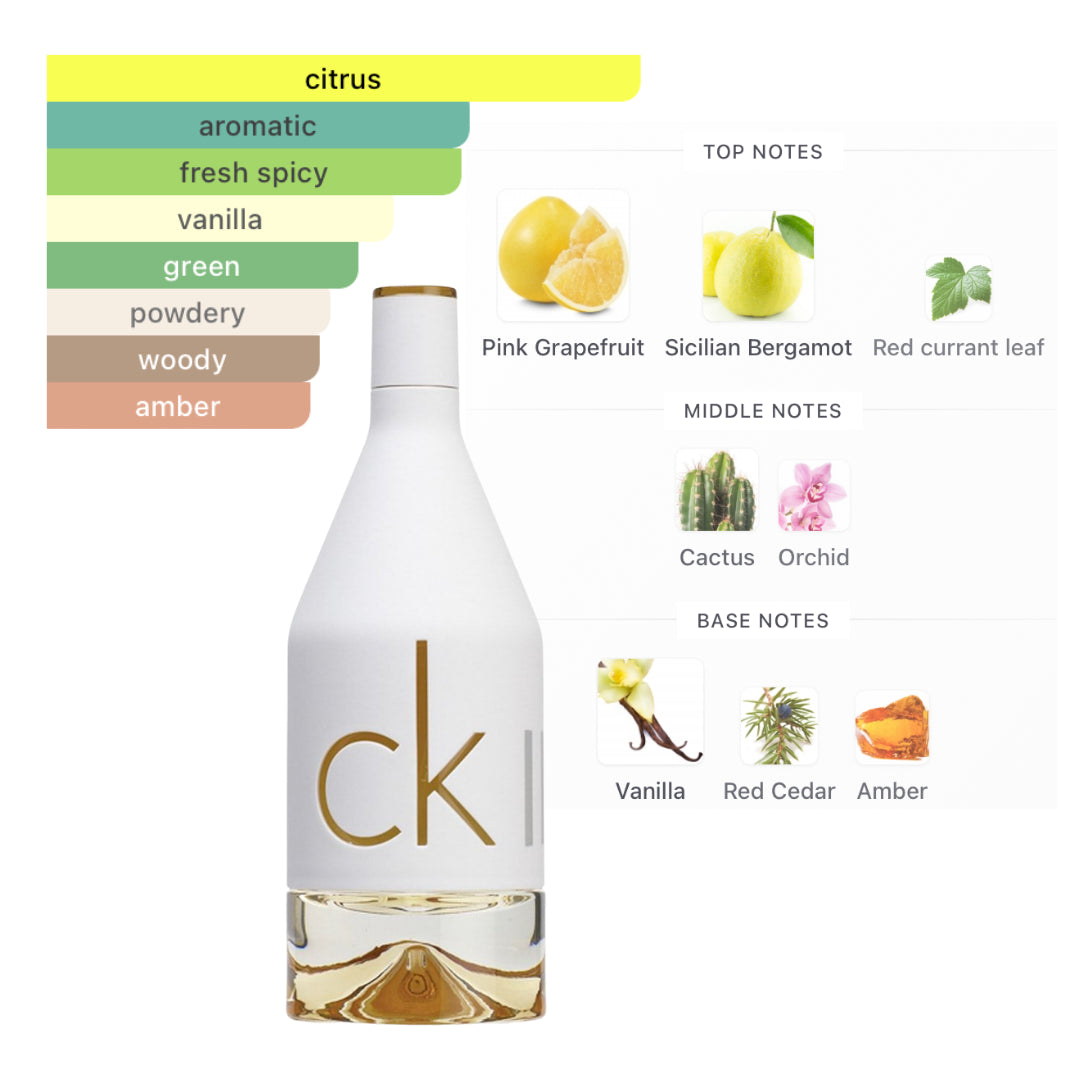 Calvin Klein In2U 3.4 Oz Edt Women