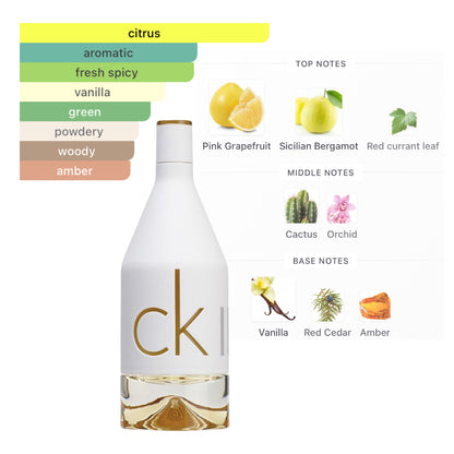 Calvin Klein In2U 3.4 Oz Edt Women