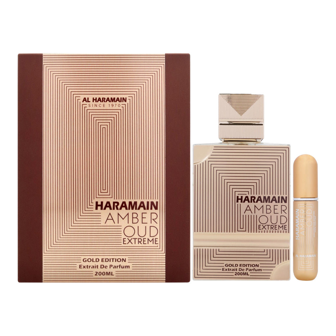 Al Haramain Amber Oud Gold Edition Extreme 3.3 Oz Edp & 0.3 Oz Edp Men