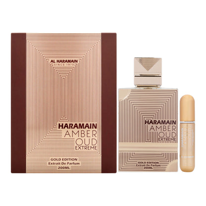 Al Haramain Amber Oud Gold Edition Extreme 3.3 Oz Edp & 0.3 Oz Edp Men