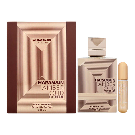 Al Haramain Amber Oud Gold Edition Extreme 3.3 Oz Edp & 0.3 Oz Edp Men