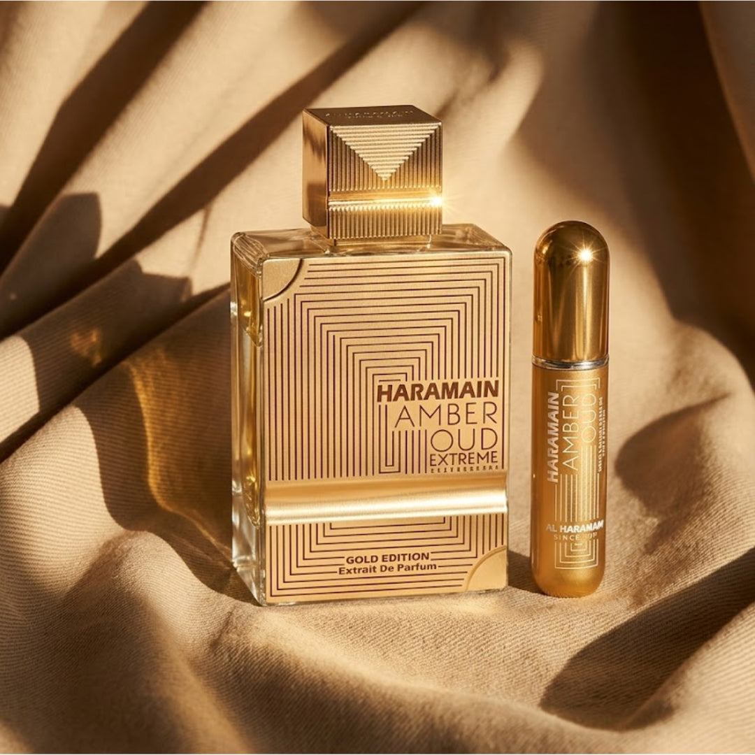 Al Haramain Amber Oud Gold Edition Extreme 3.3 Oz Edp & 0.3 Oz Edp Men
