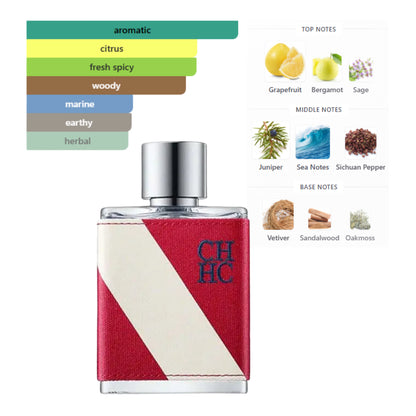 Carolina Herrera CH Men Sport 3.4 Oz EDT for Men
