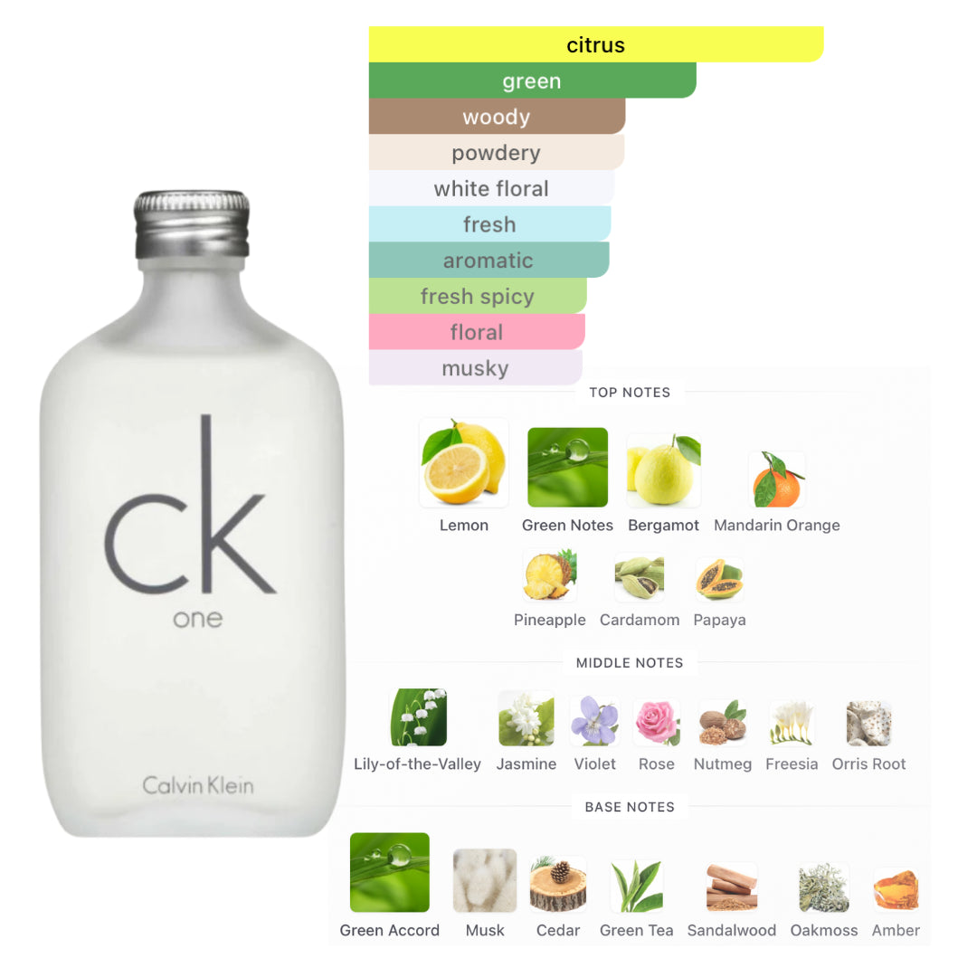 Calvin Klein One 6.7 Oz Edt Men