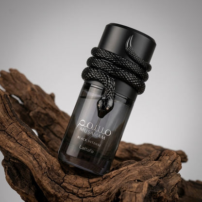 Lattafa Musaman Black Intense 3.4 Oz Edp Men
