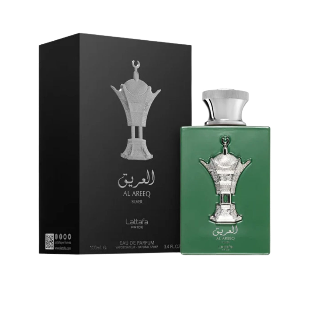 Lattafa Al Areeq Silver 3.3 Oz Edp Unisex