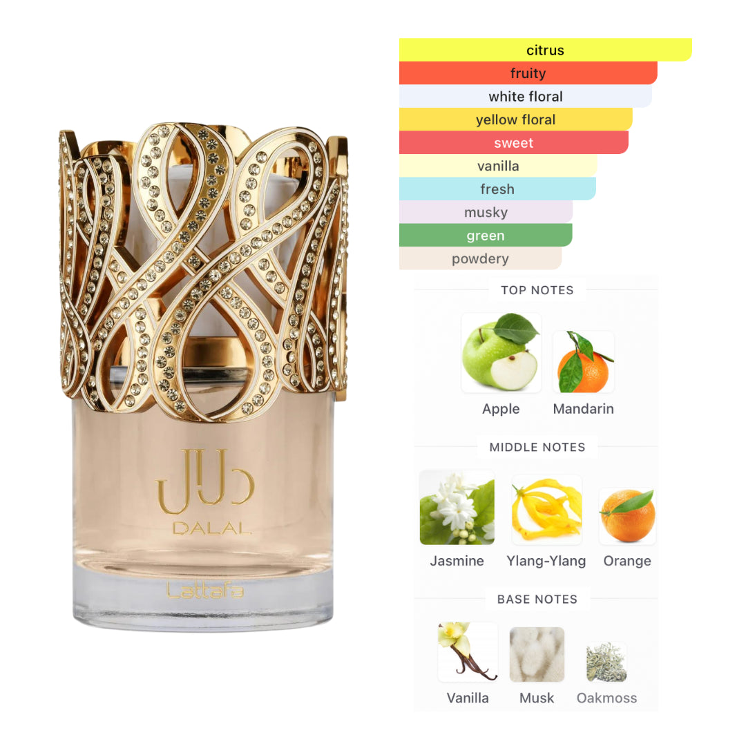 Lattafa Dalal 3.4 Oz Edp Women