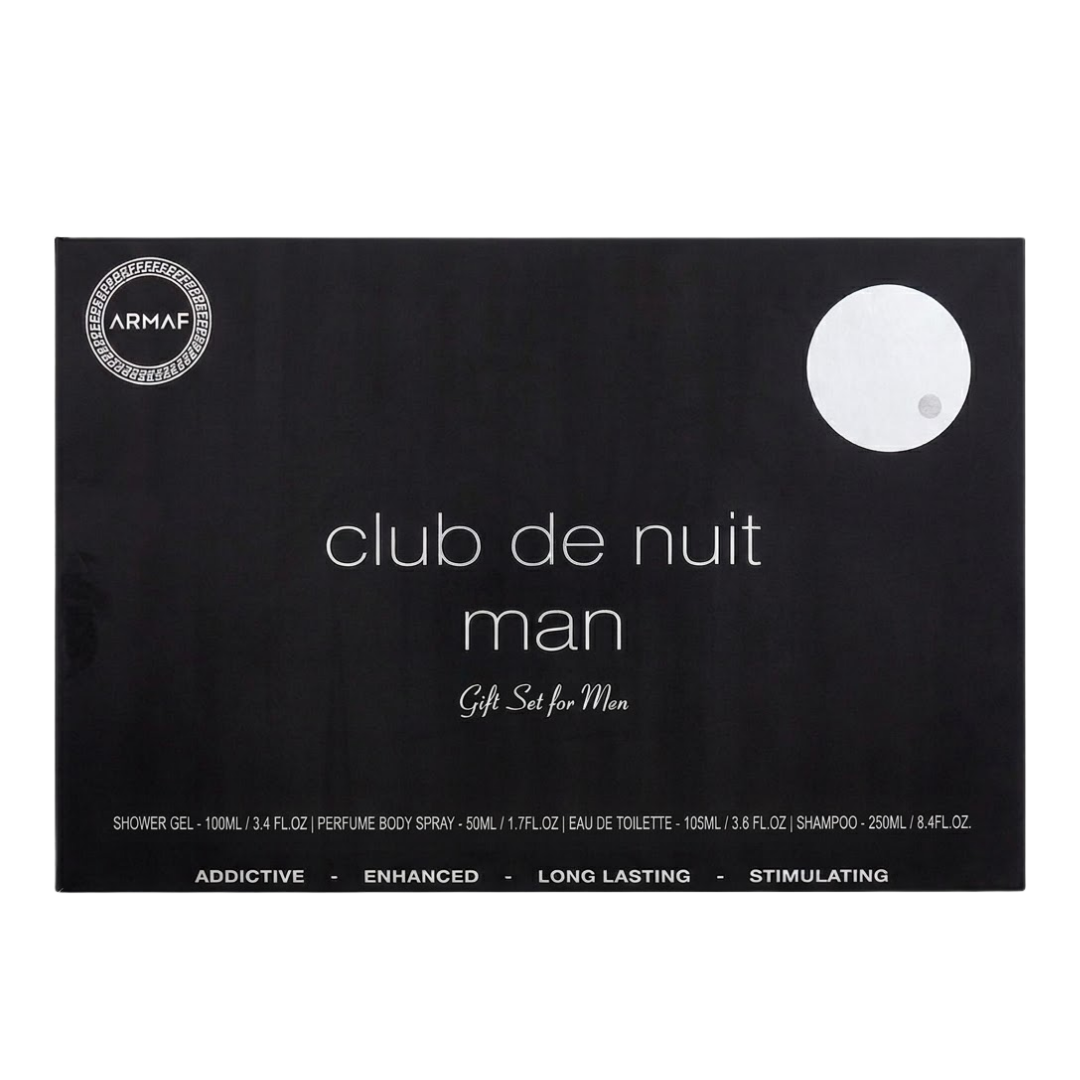 Armaf Set Club De Nuit Club De Nuit Classic 3.4 Oz Edp- 4 Pc Men
