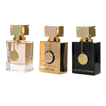 Armaf Set Club De Nuit: Club De Nuit Women 1.0 Oz Edp + Club De Nuit Milestone 1.0 Oz Edp + Club De Nuit Intense Women 1.0 Oz Edp