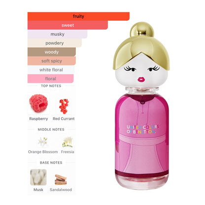 United Colors Of Benetton Sisterland Pink Raspberry 2.7 Oz Edt Women