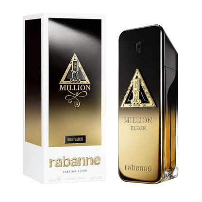 Paco Rabanne One Million Night Elixir 3.4 Oz Parfum Men