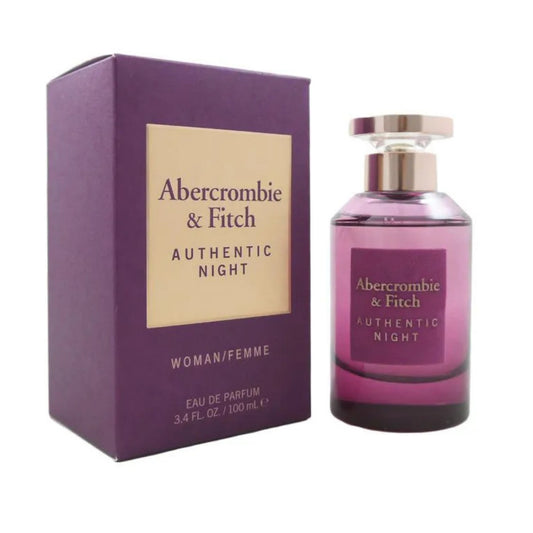 Abercrombie & Fitch Authentic Night 3.4 Oz Edp Women