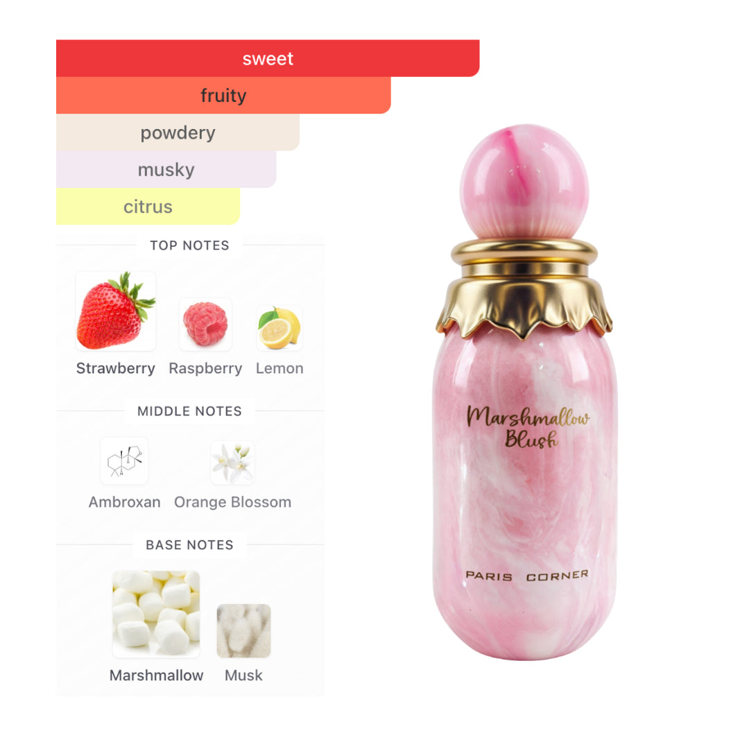 Paris Corner Marshmallow Blush 3.4 Oz Edp Women