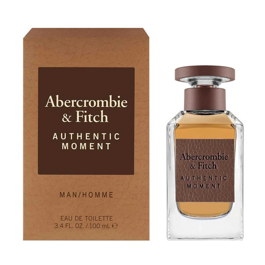Abercrombie & Fitch Authentic Moment 3.4 Oz Edt Men