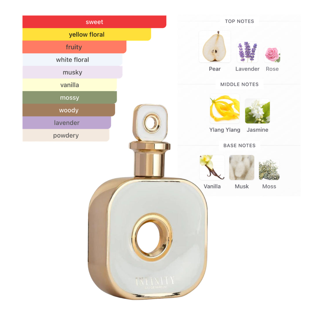 Armaf Infinity Gold 3.6 Oz EDP for Women