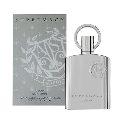 Afnan Supremacy Silver 3.4 Oz Edp Men