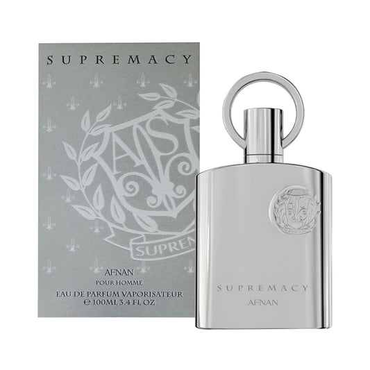 Afnan Supremacy Silver 3.4 Oz Edp Men