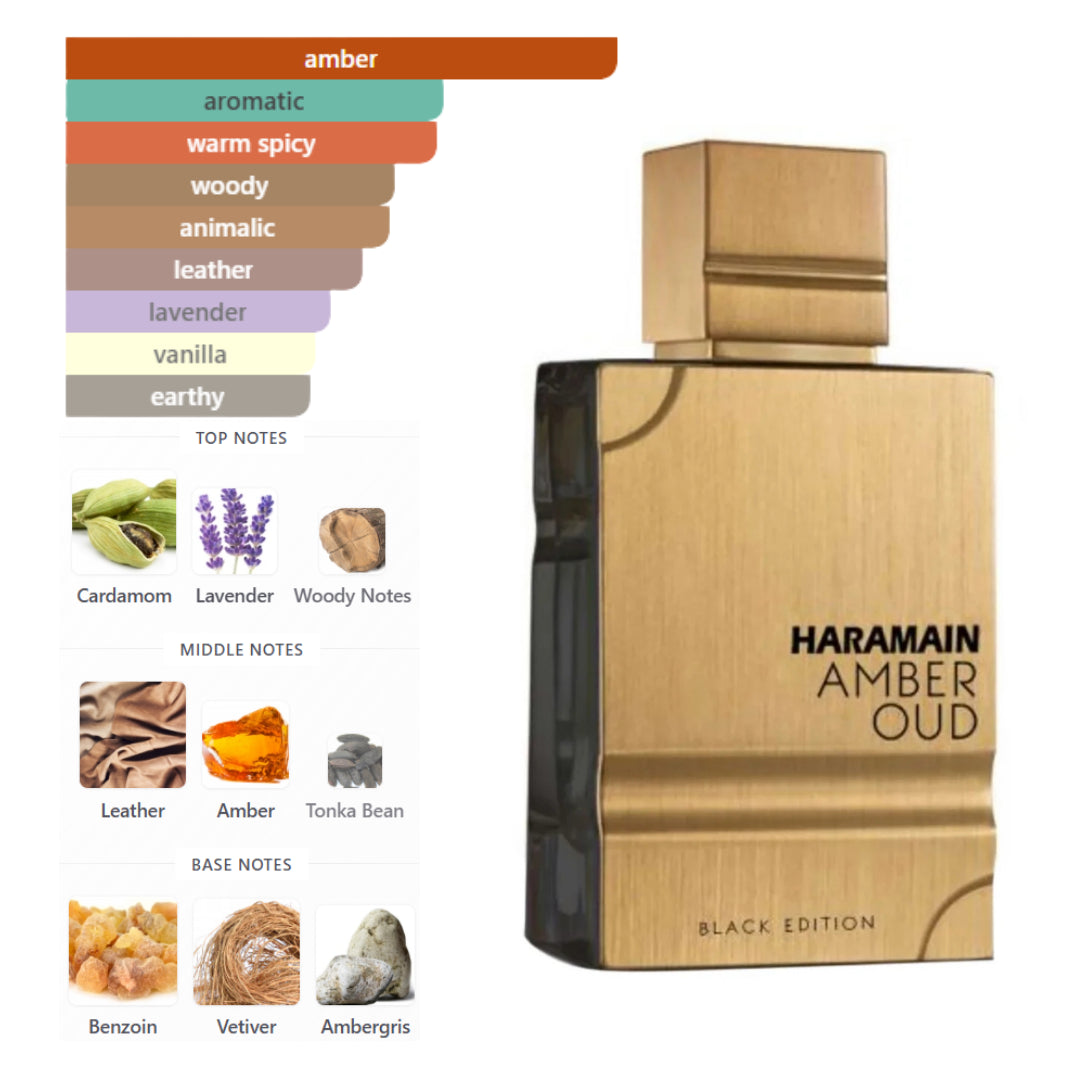 Al Haramain Amber Oud Black 6.7 Oz Edp Unisex