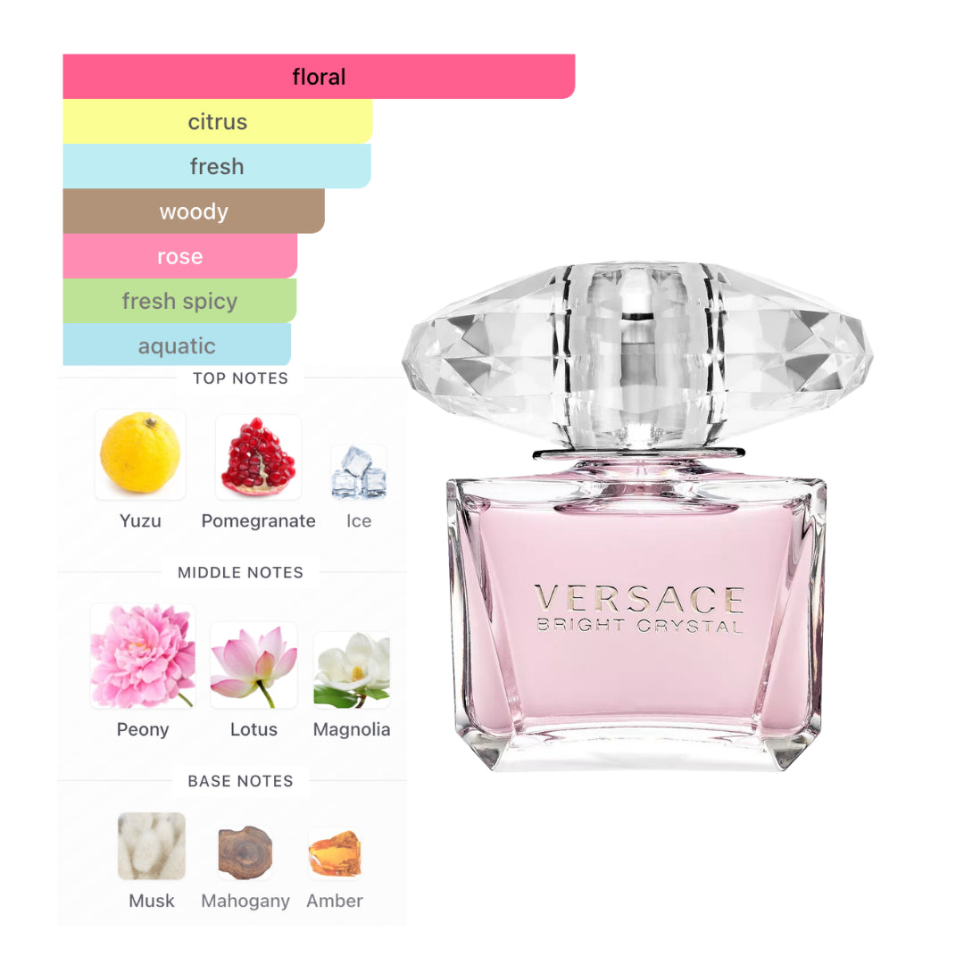 Versace Bright Crystal 6.7 Oz EDT for Women