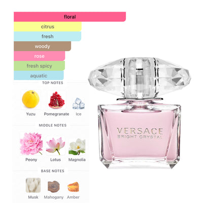 Versace Bright Crystal 6.7 Oz EDT for Women