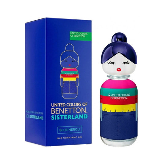 United Colors Of Benetton Sisterland Blue Neroli 2.7 Oz Edt Women
