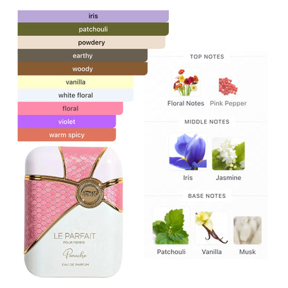 Armaf Le Parfait Pananche 3.4 Oz EDP Women