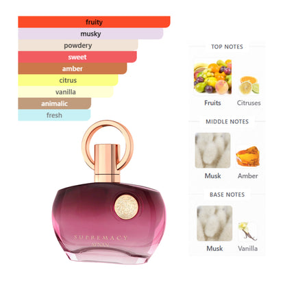 Afnan Supremary Purple 3.4 Oz Edp Women