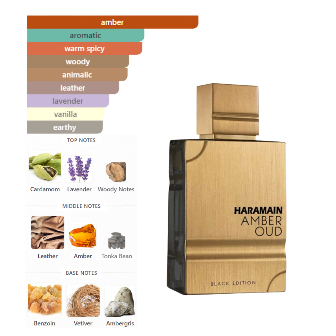 Al Haramain Amber Oud Black 3.4 Oz Edp Unisex