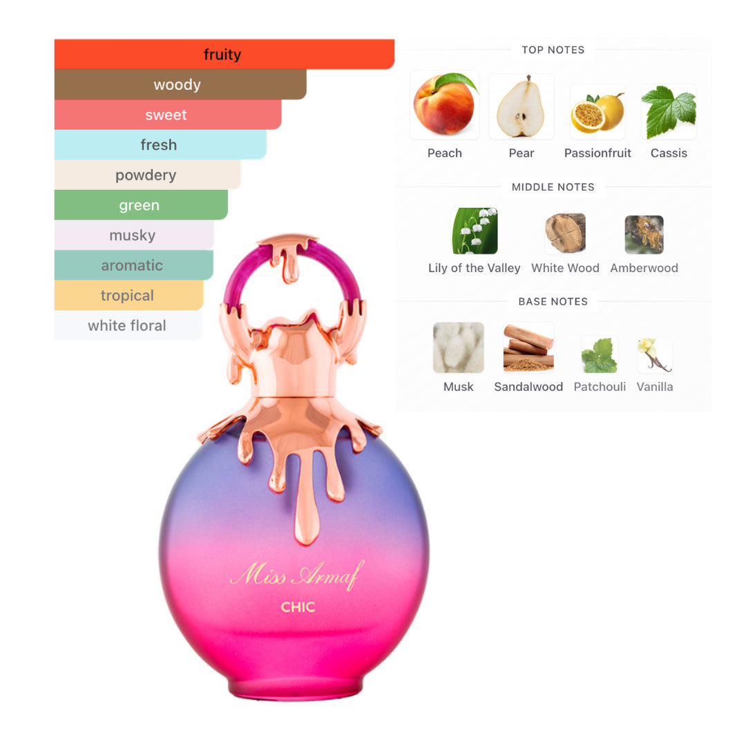Armaf Miss Chic 3.4 Oz Edp Women
