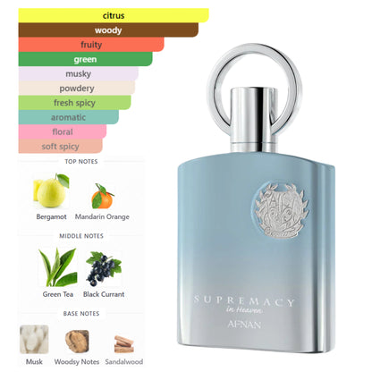 Afnan Supremacy In Heaven 3.4 Oz EDP for Men