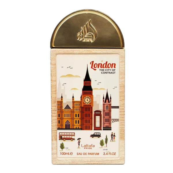 Lattafa London The City of Contrast 3.4 Oz Edp Unisex