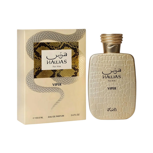 Rasasi Hawas Viper 3.4 Oz Edp Men