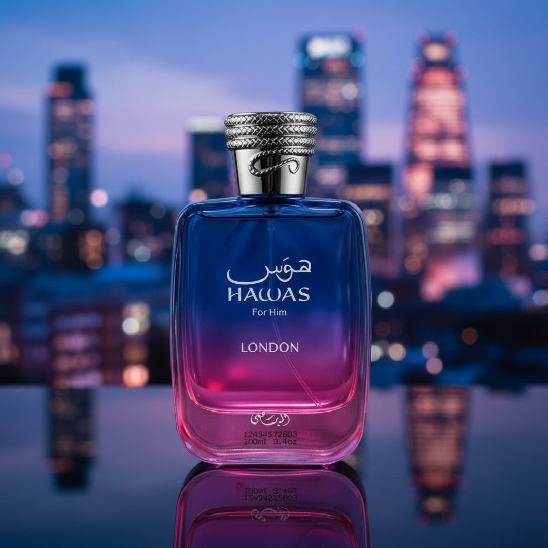 Rasasi Hawas London 3.4 Oz Edp Men