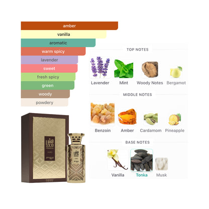 Zimaya Modesh Aura 3.4Oz EDP for Men