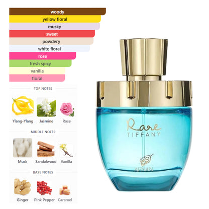 Afnan Rare Tiffany 3.4 Oz Edp Women