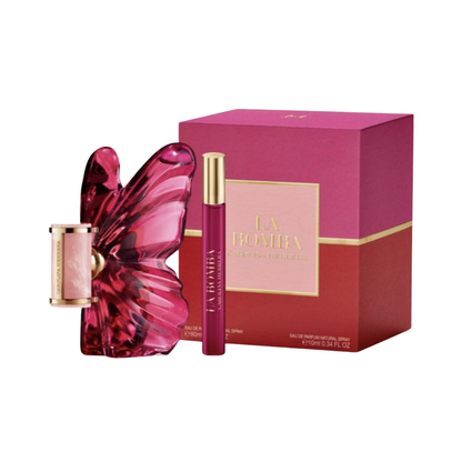 Carolina Herrera Set La Bomba 2Pc (2.7Oz Edp, 10Ml Edp) Women