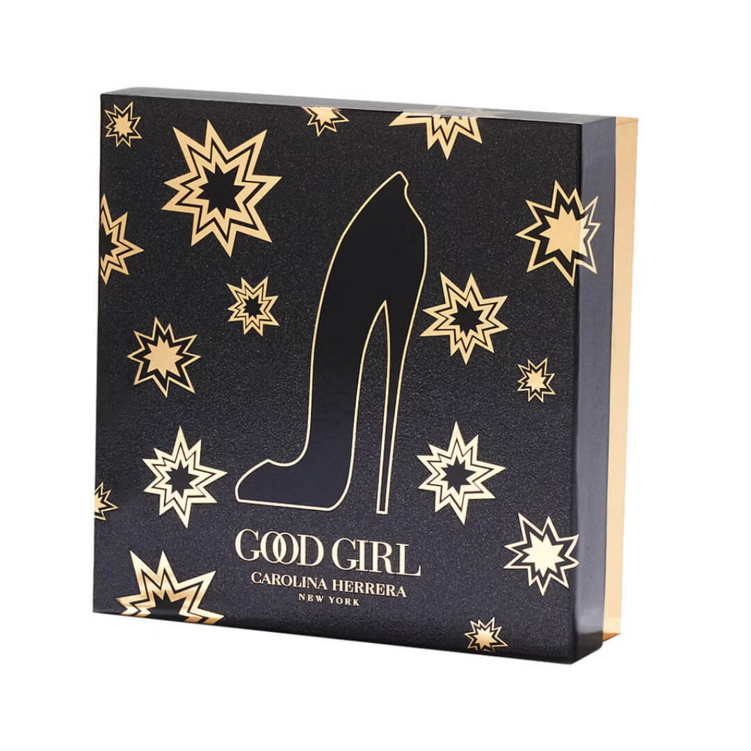 Carolina Herrera Set Good Girl 3 Pcs 2.7 Oz Edp + 3.4 Oz Body Lotion + 10Ml Edp Women