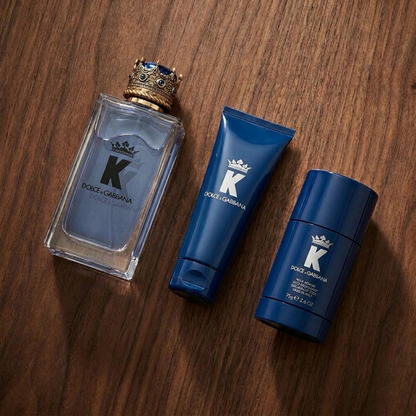 Dolce & Gabbana Set K  3Pc (3.3 Oz Edt ,1.69 Oz SG ,2.6 Oz Deo Stick) Men