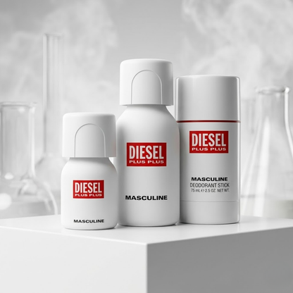 Diesel Set Plus Plus 2.5 Oz Edt + 2.5 Oz Deo + 1.0 Oz  Edt Men